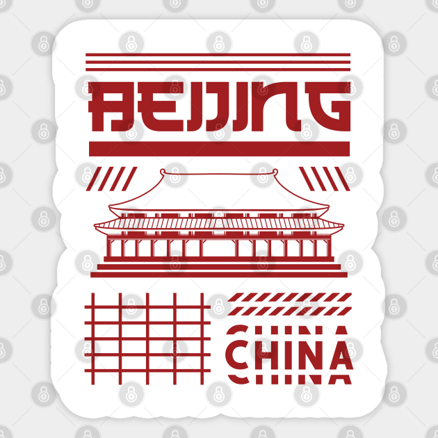 Beijing Mad In China Sticker by OFM